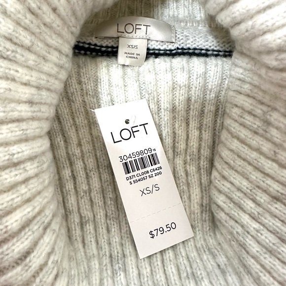 NWT stripped poncho | Size XS/S - Picture 2 of 5